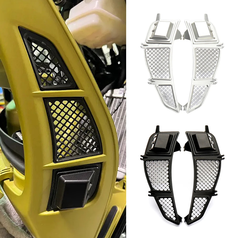 Motorcycle Accessories Radiator Grille Guard Cover Oil Cooler Protection For Vespa GTV 300 GTV300 GTS 300 GTS300 2023 2024