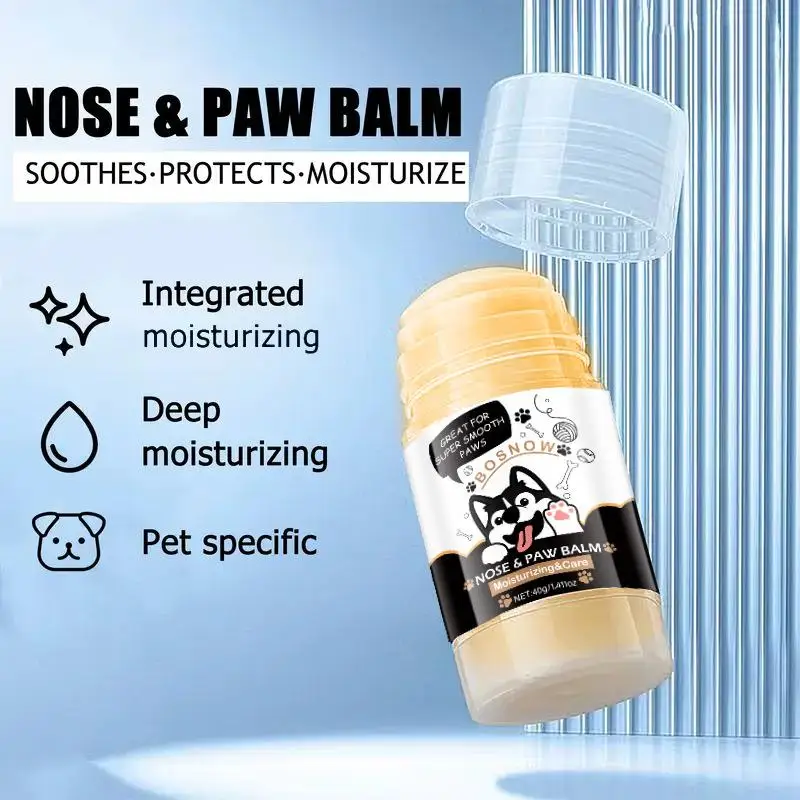 Pet Hand And Foot Care Cream Stick Containing Coconut Oil To Deep Moisturizing & Prevents Cracking Universal for Dogs and Cats