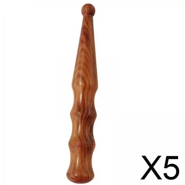

Handheld Wooden Massage Roller Stick Manual Massage Tool for Foot Body Relief and Travel Convenience