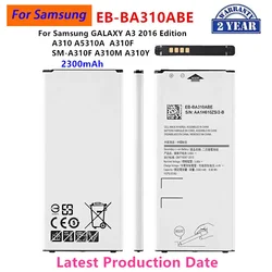 Brand New EB-BA310ABE 2300mAh Battery For Samsung GALAXY A3 2016  Edition A310 A5310A  A310F SM-A310F A310M A310Y