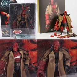 MEZCO Hellboy Action Figure Classic Movie Devil PVC Figura BJD Super Hero Collectible Model Toys