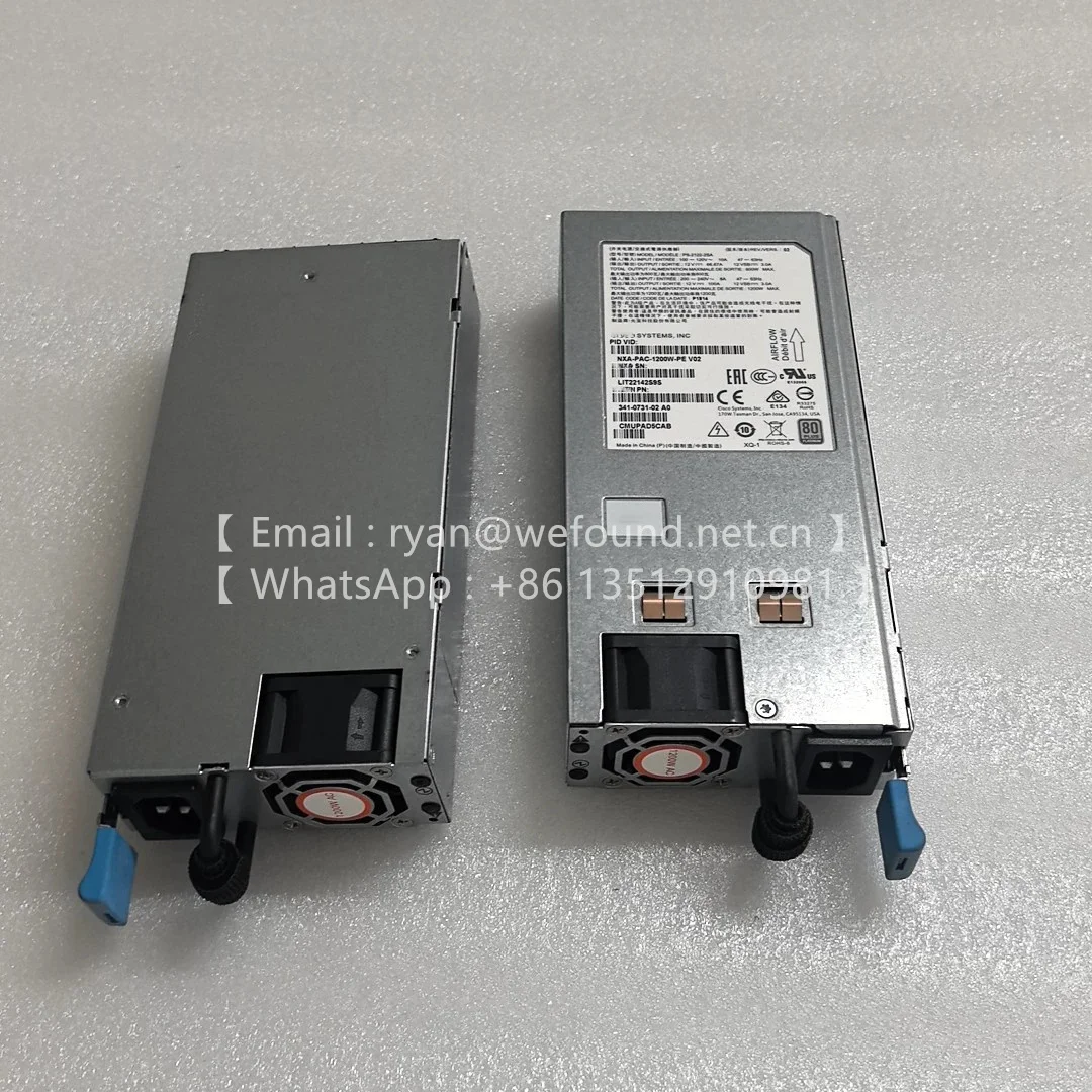 

NXA-PAC-1200W-PE 341-0731-02 N9K-C9364C Core Switch Power Adapter