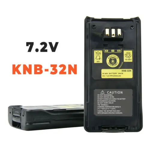 10 pezzi nuovo pacco batteria 7.2V 2500mAh ni-mh KNB-32N per KENWOOD NX-210 TK-2180K TK-5210