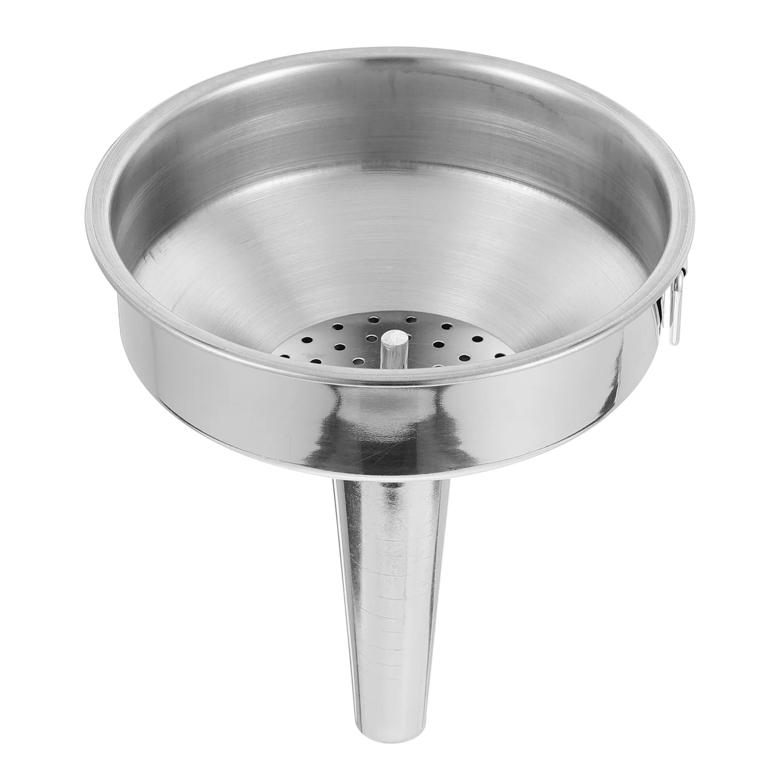Funnel Filtering Oil Transferring Metal Practical Hopper Stainless Steel Kitchen Pracftical
