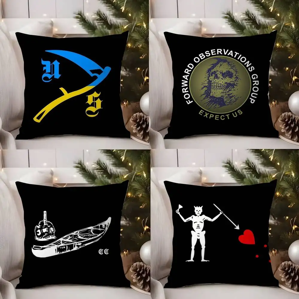 

Наволочка для группы операционных оперений, офисный диван, спинка стула в общежитии, короткая плюшевая домашняя наволочка с двусторонней печатью