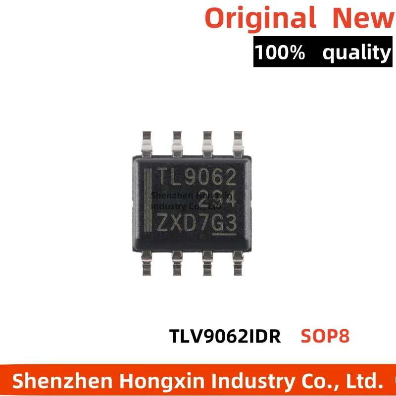 

10 pieces TLV9062IDR SOP8 SOIC-8 2-channel operational amplifier chip IC