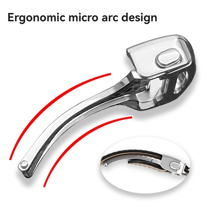 14 مللي متر 16 مللي متر 18 مللي متر للطي مشبك ل كارتييه جديد مشبك ساعة الفولاذ المقاوم للصدأ حزام من الجلد مشبك باشا الأزرق بالون سانتوس المشبك #4