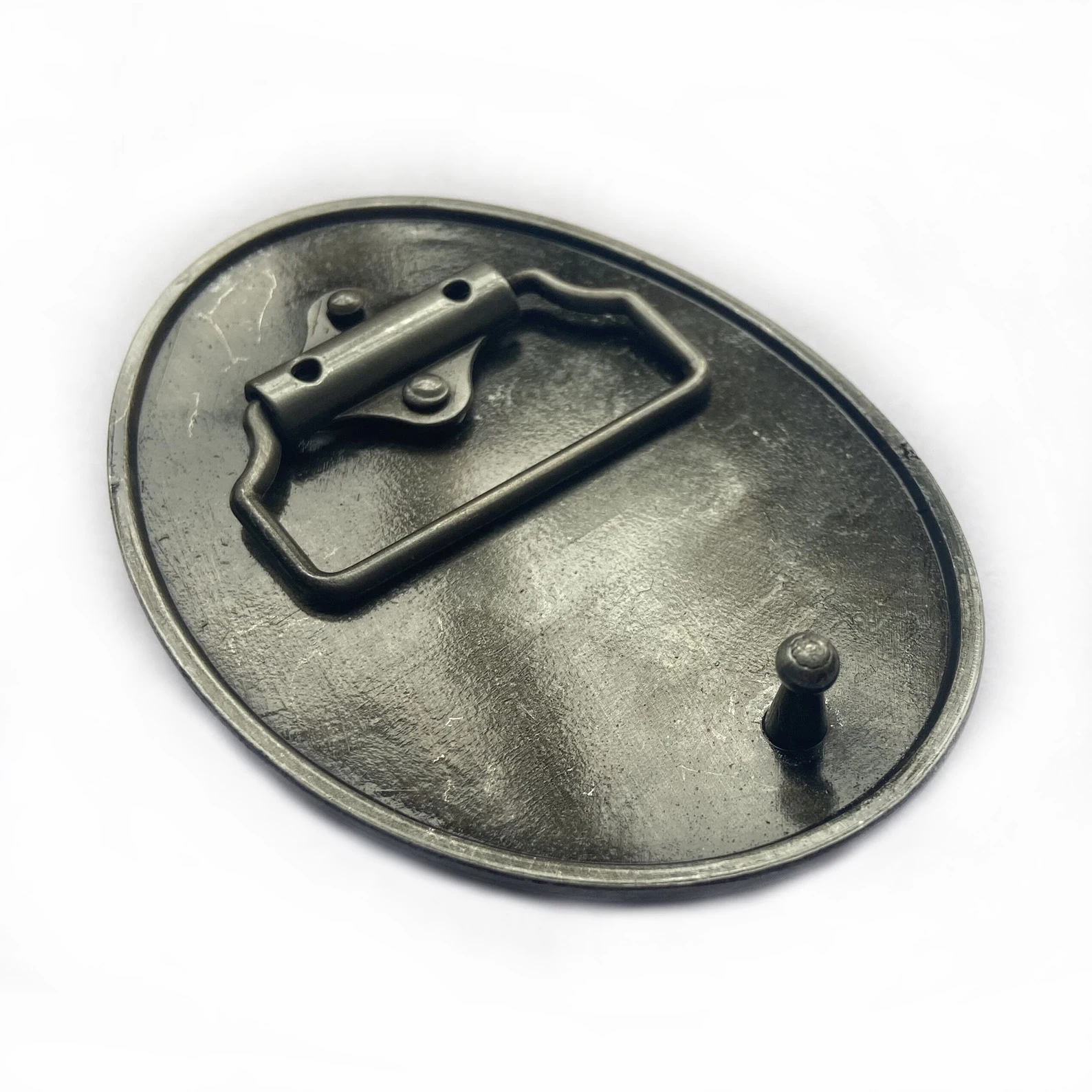 WesBuck Brand Cool Big Goat Metal Vintage Belt Buckle Handmade Homemade Accessories Waistband DIY Western Cowboy Rock Style