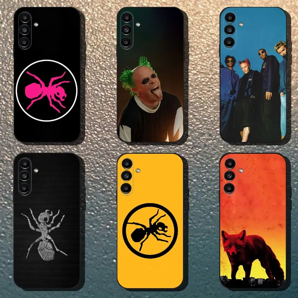 

The P-Prodigy band Phone Case For Samsung Galaxy A13,A21s,A22,A31,A32,A52,A53,A71,A80,Soft Black Shell