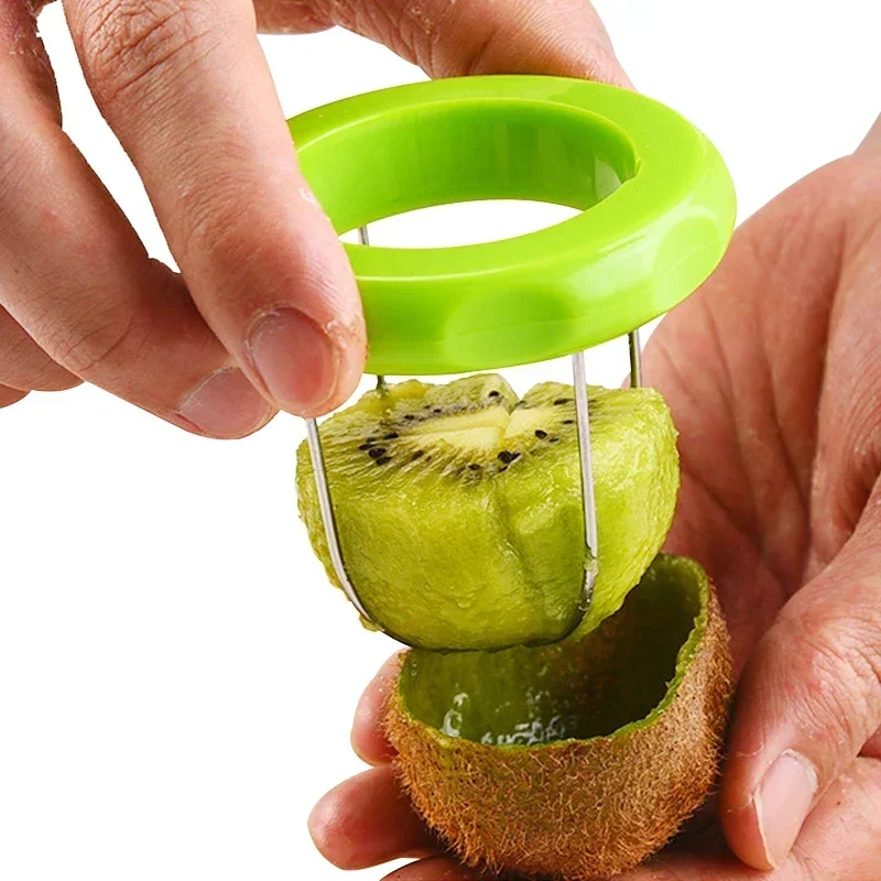 

1pc Detachable Kiwi Peeler Fruit Peeler Stainless Steel Salad Cooking Tool Lemon Peeler Kitchen Gadgets Fruit Cut Accessories