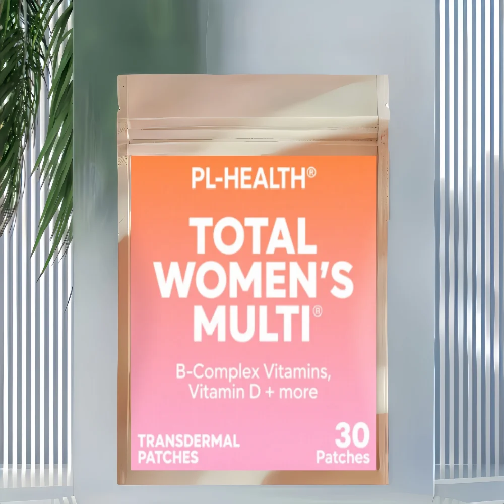 30 Patches Women's Multivitamin Transdermal Patches For Hair, Skin, & Nails, Bone Health, Energy, Immune Support