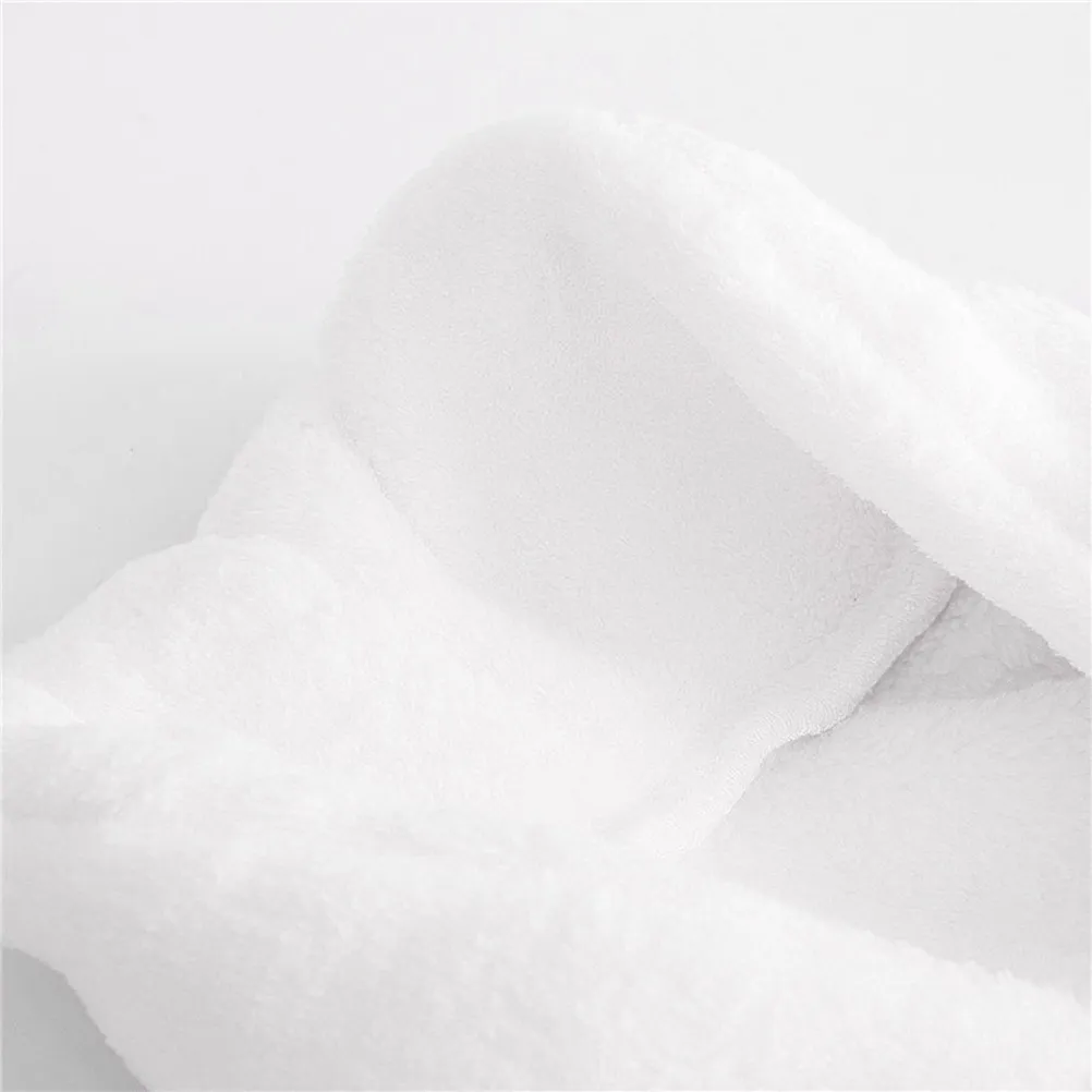 

Baby Bathrobe Newborn Pure Cotton Thickened White Bathing Suits Soft Absorbent Photo Outfit Suitable 3-6 Month Toddler Bathrobe