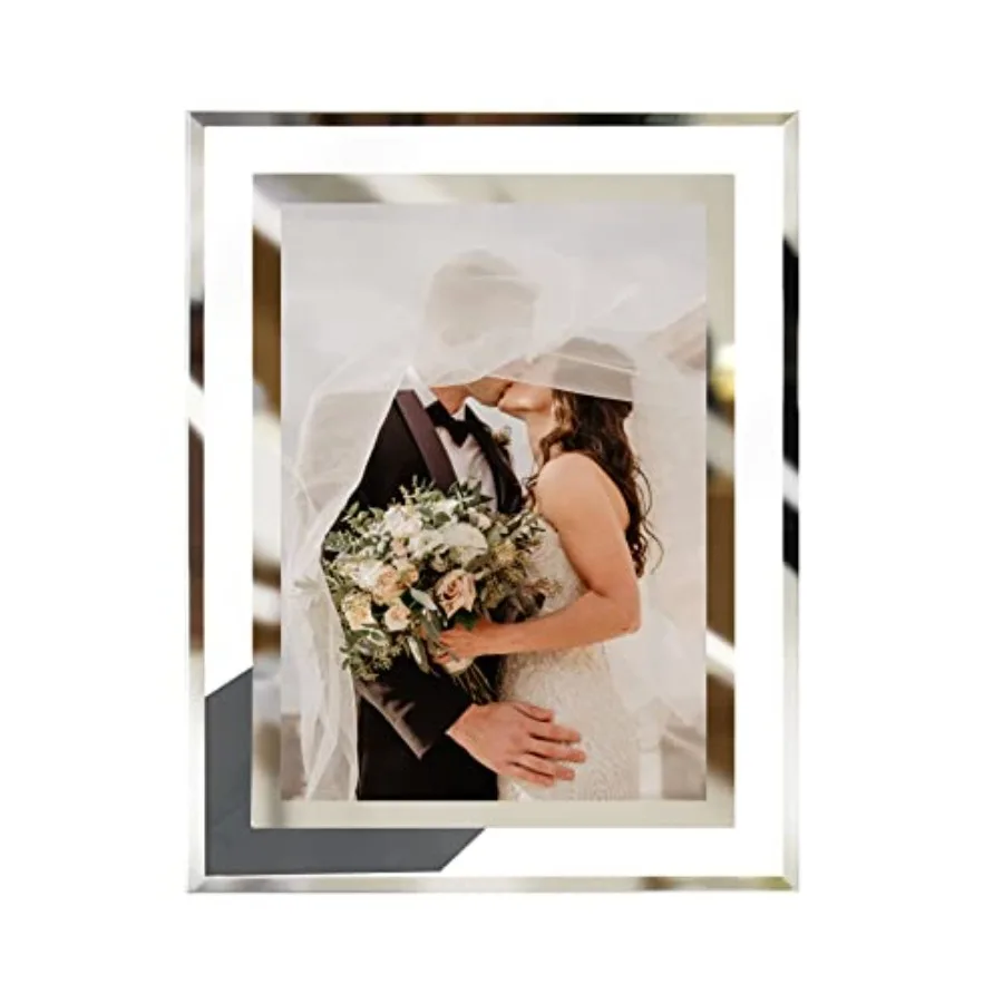 

Picture Frame Glass for Tabletop Display Vertical or Horizontal, Photo Frames, 1 Pack