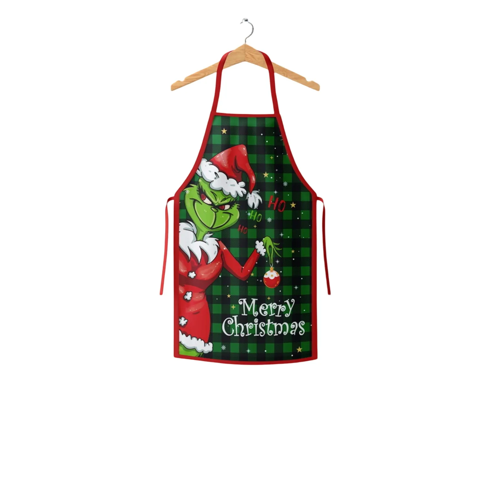 Christmas Aprons For Adults Thickened Apron Holiday Xmas Kitchen Apron Apron For Family Party Holiday, Christmas Home Decoration