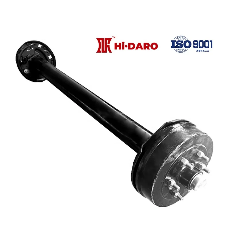 High cost performance and reliable performance trailer axle with electric brakes lahoo