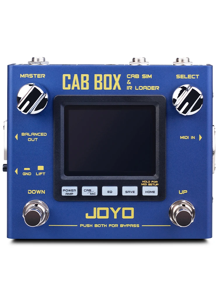 2Pcs JOYO R-08 CAB BOX Guitar Effect Pedal Amp Amplifier Simulation Pedal Support Third Party IR Loading Cabinet Modeling