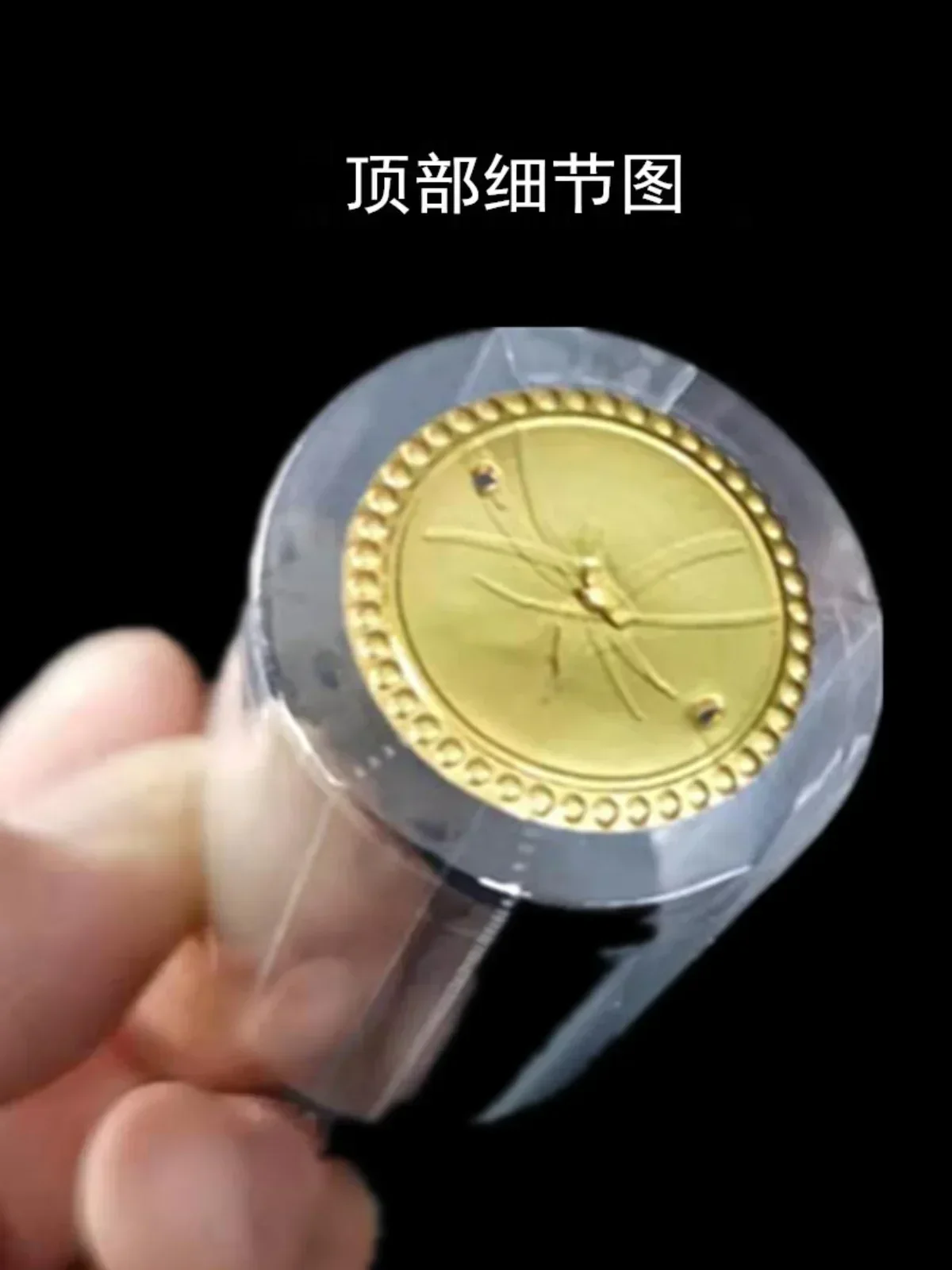 100pcs Transparent PVC Bottle Mouth Heat Shrink Film Glass Bottle Hot Cap Seal Bag Winebottles Cover Golden Top Sealing Sleeve