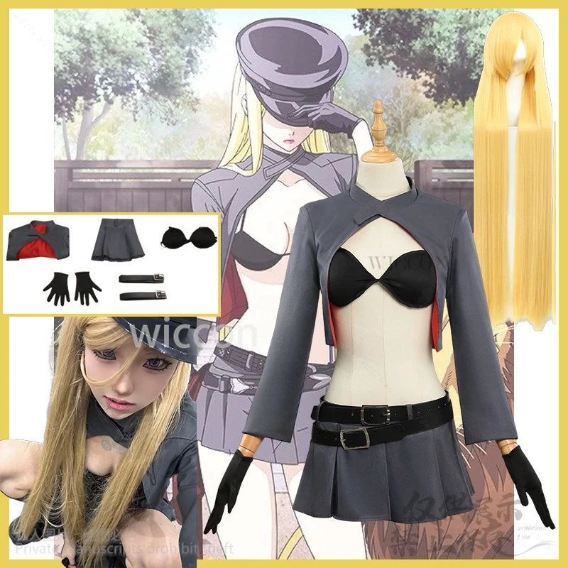

Bishamon Cos#! Anime Noragami Y2k Jirai Kei Girls Uniform Punk Hipster Harajuku Steampunk Mini Streetwear Customized@COS STORE##