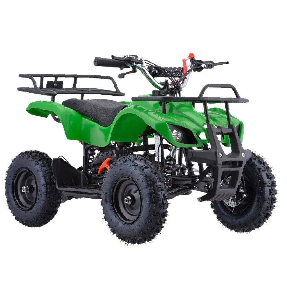 Kids ATV 49CC 2-Stroke All-Terrain Quad Bike, Mini Off-Road Motorcycle for Children, 4-Wheel Buggy