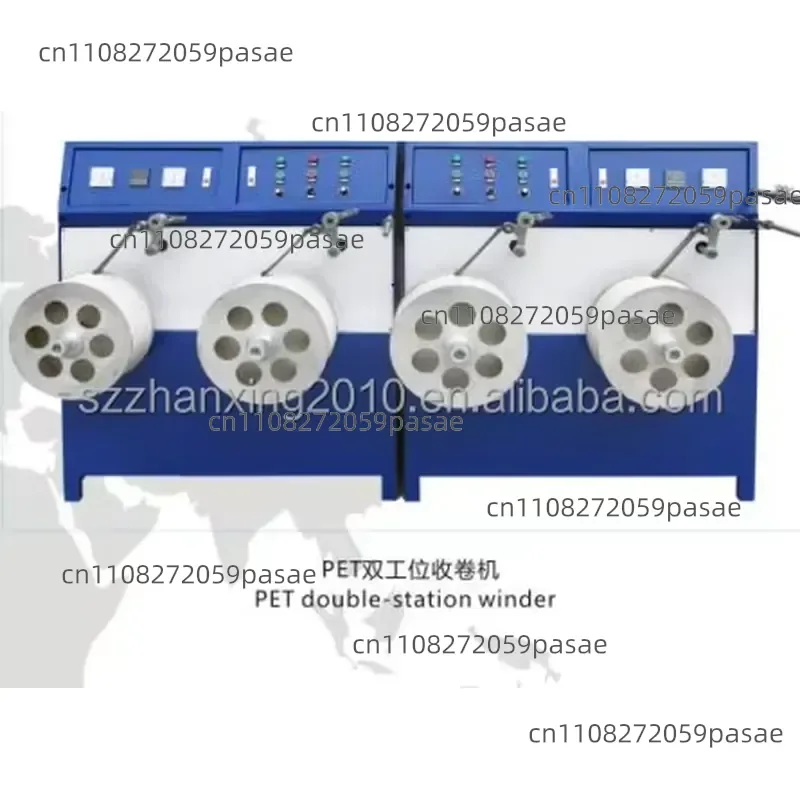 Semi-automatic electric PET packing belt coiler Double-station strapping machine, equipped with high-precision motor