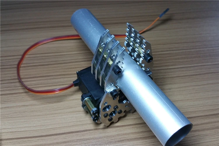 1 Dof G6 Metall Roboter Arm Greifer 150mm DIY Kit Mechanische Klaue Klemme Mit Servo MG996 RC Roboter Arm Ecucational DIY Für Arduino – Detail 8