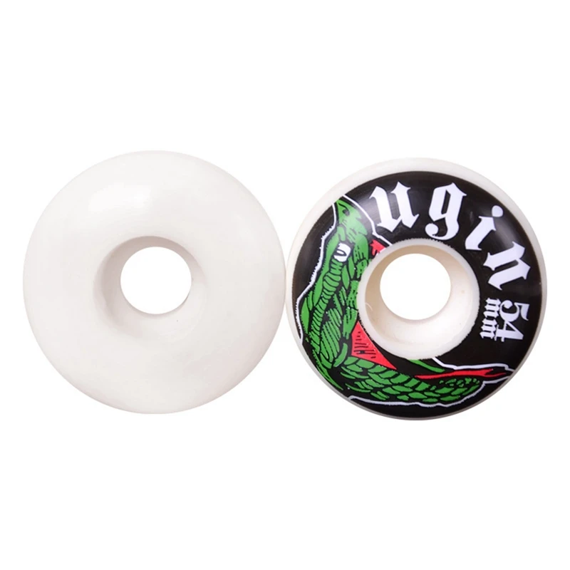 Ugin 4 rodas de skate bloco alta resiliência skate rodas 52x32mm 100a plutônio duplo balancim