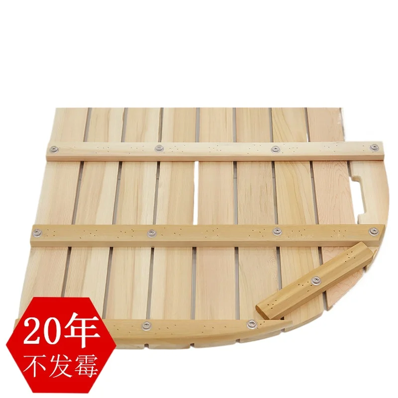 CX bathroom, sauna board, shower room, wooden pedal, bath room, non-slip wood floor mat, water absorption and anti-corrosion