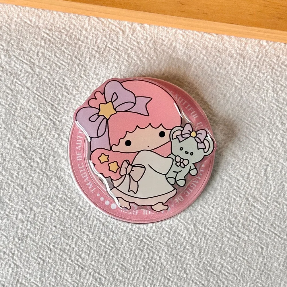 سانريو Kawaii مرحبا كيتي كورومي حامل قابل للتوسيع حامل قابل للطي Magsafe PopSockets المغناطيسي آيفون لوسادة Griptok