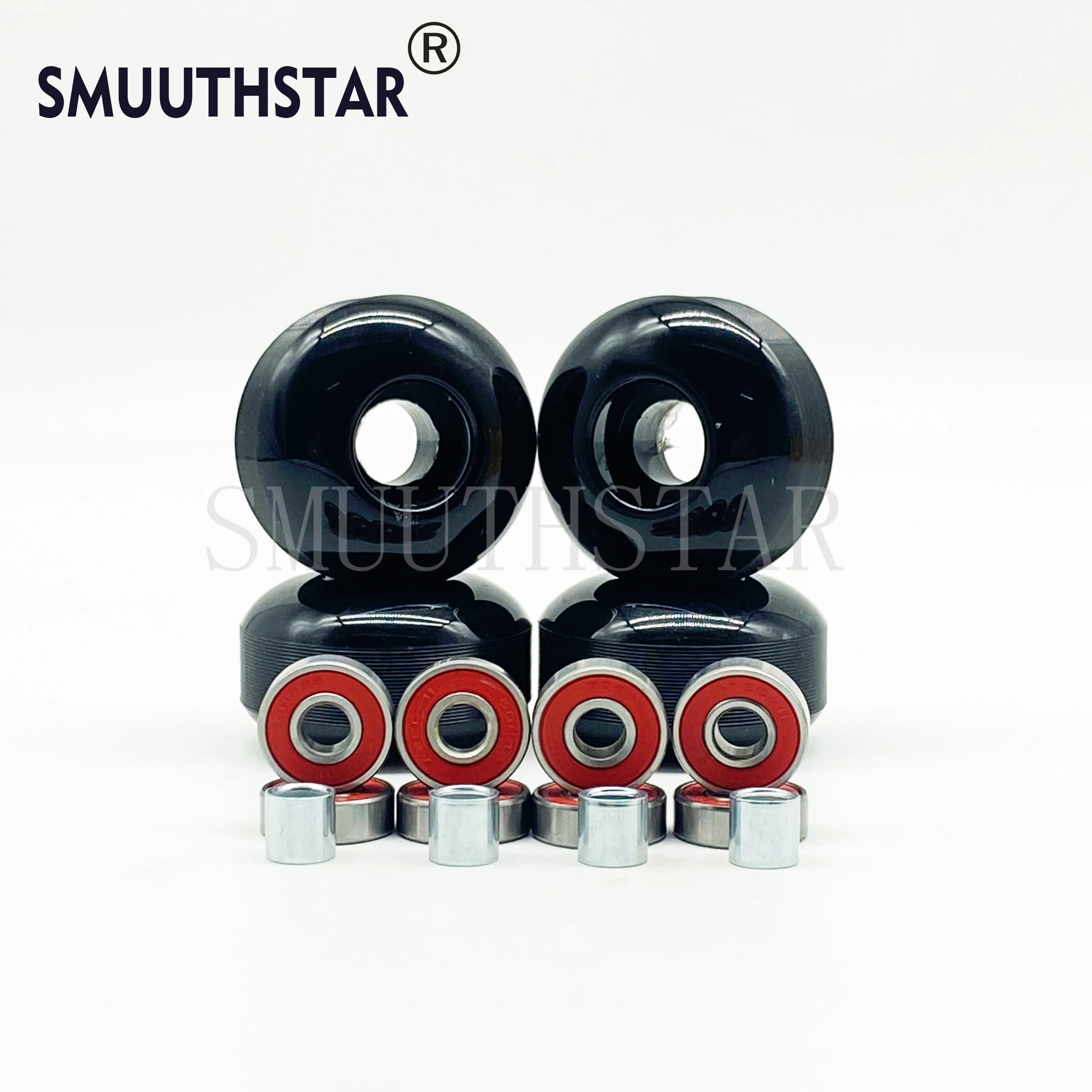 

4pcs/set Skateboard Wheels 52x32mm 95A Skating Road Wheels PU Skate Longboard Wheels and Skateboard ABEC-11 Bearings