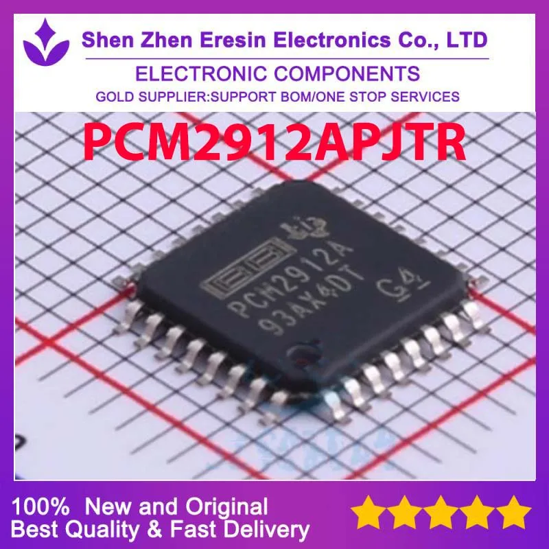 

Бесплатная доставка, 5 шт./лот PCM2912APJTR TQFP32, новый и оригинальный