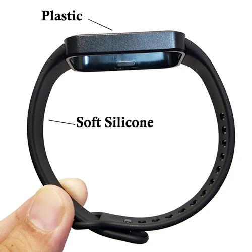 Imagen 2 del producto Correa de silicona suave para Xiaomi Smart Band 9, correa activa, accesorios para relojes inteligentes, pulsera para Redmi Band 3, correa con funda para PC