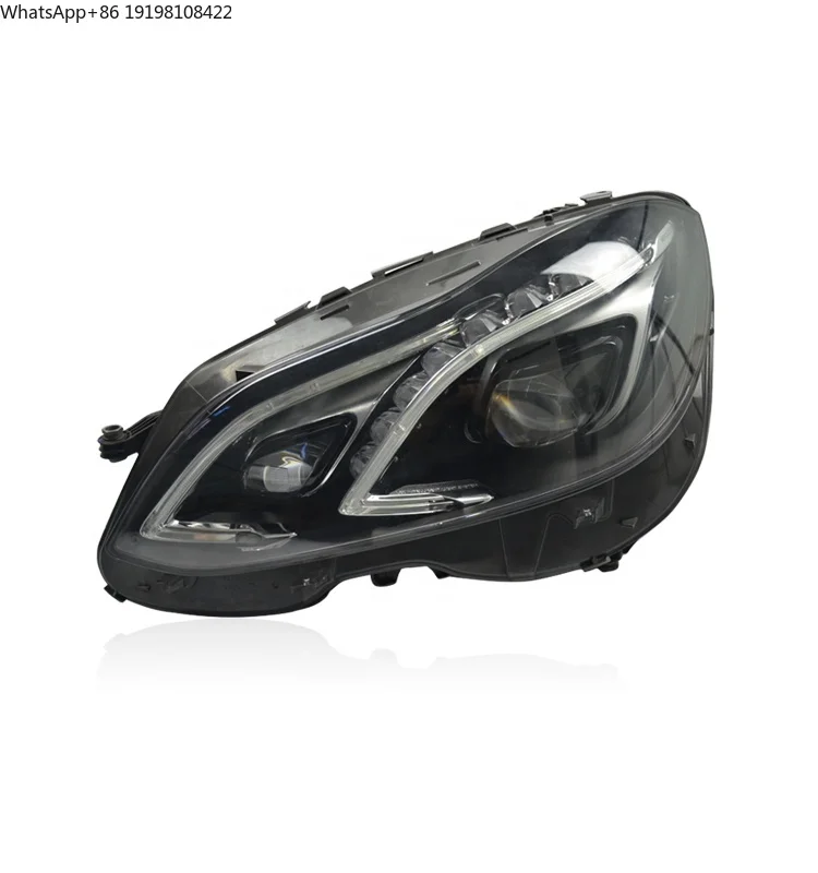 Original Used Headlight for Benz E Class 2014-2016  W212 Led Headlight A2129063103 A2128202439
