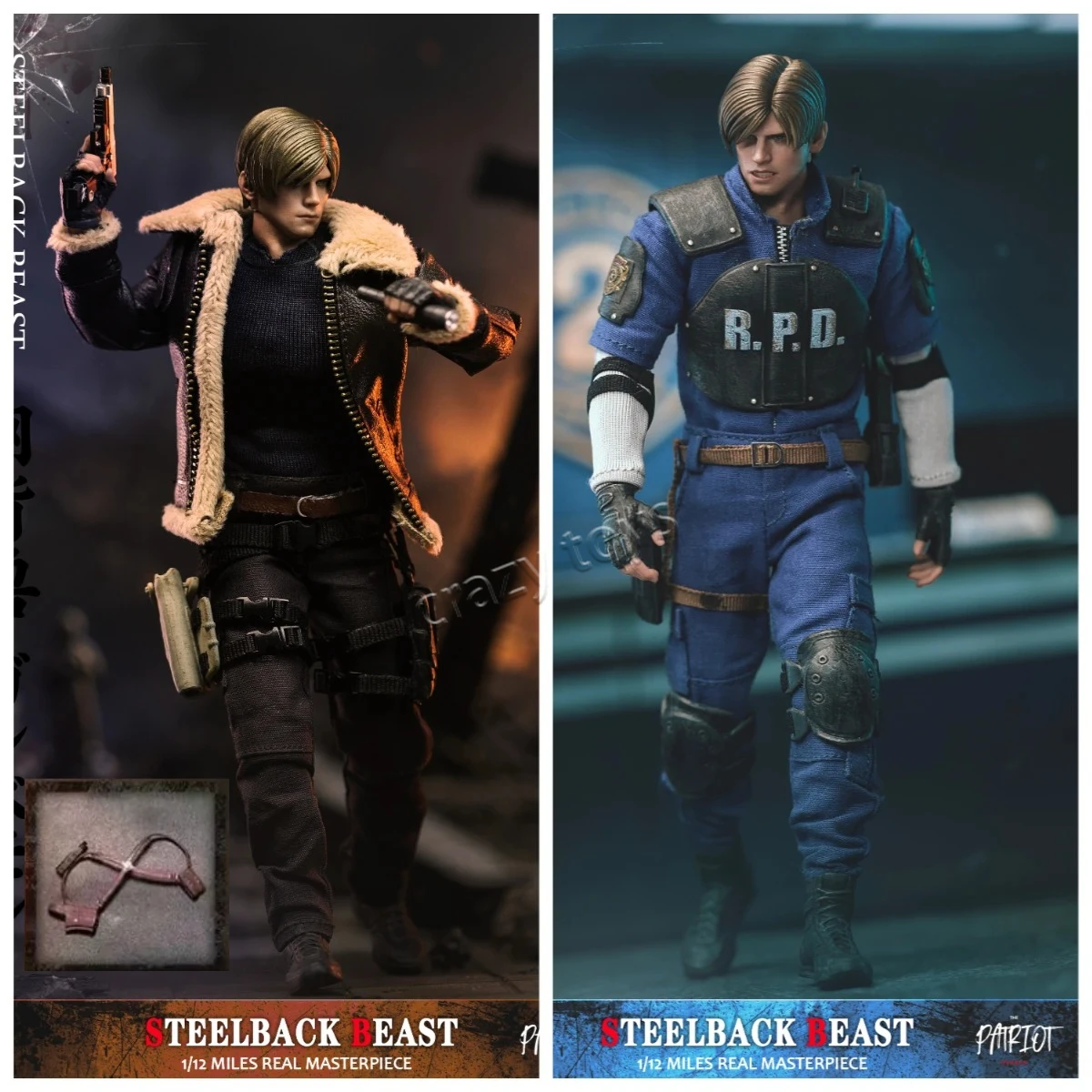 Π Π½Π°Π»ΠΈΡΠΈΠΈ: Π€ΠΈΠ³ΡΡΠΊΠ° Patriot Studio Leon S. Kennedy STEELBACK BEAST, 6 Π΄ΡΠΉΠΌΠΎΠ², Ρ ΡΠ°Π·Π»ΠΈΡΠ½ΡΠΌΠΈ Π°ΠΊΡΠ΅ΡΡΡΠ°ΡΠ°ΠΌΠΈ Π Π½Π°Π»ΠΈΡΠΈΠΈ: Π€ΠΈΠ³ΡΡΠΊΠ° Patriot Studio Leon S. Kennedy STEELBACK BEAST, 6 Π΄ΡΠΉΠΌΠΎΠ², Ρ ΡΠ°Π·Π»ΠΈΡΠ½ΡΠΌΠΈ Π°ΠΊΡΠ΅ΡΡΡΠ°ΡΠ°ΠΌΠΈ