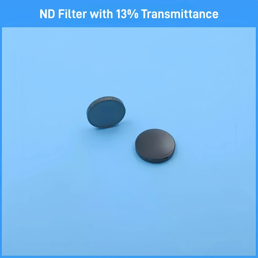 13% Transmittance ND Filter 10mm Gray Glass Light Attenuation Full Spectrum Neutral Density Lens fr DIY Laser Camera Photography