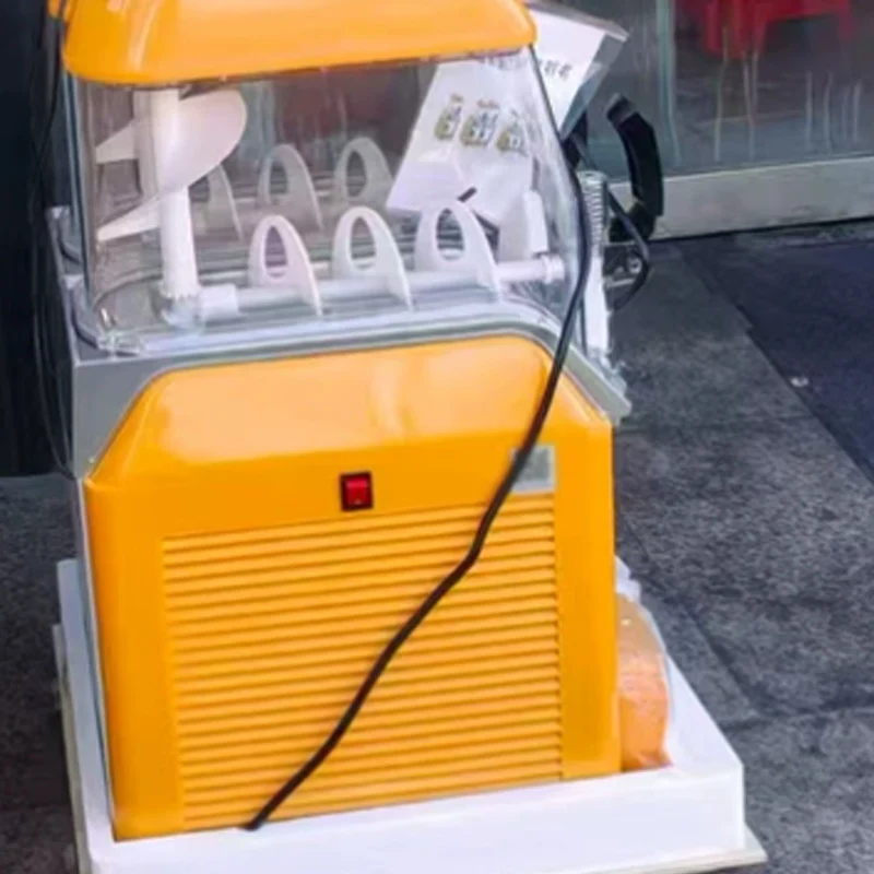 Single Bowl Slush Machine 6L Tank Slush Machine Snow Melting Machine Smoothie Maker Machine Ice Cream Maker