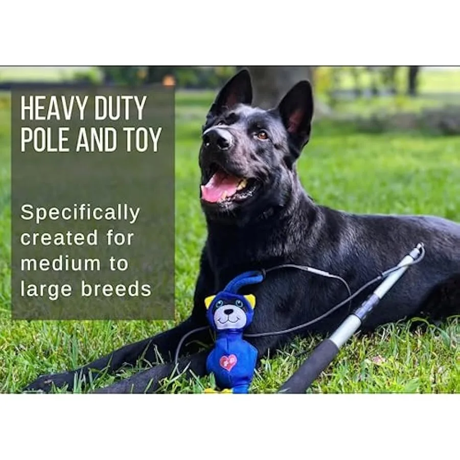 Heavy Duty Multi-Sensory Tough Chase Toy for Medium and Large Dogs Extra Strong 39