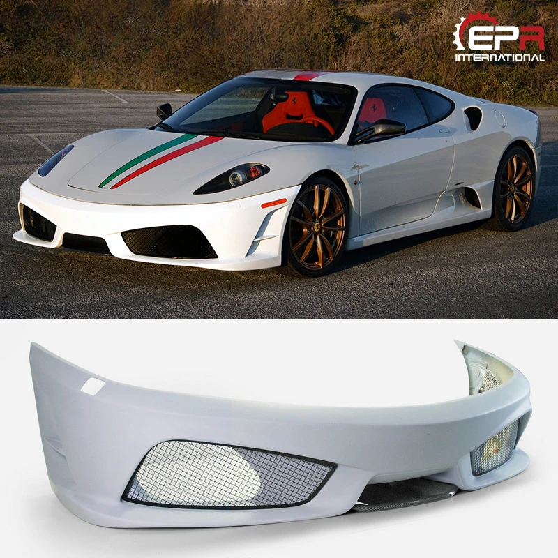 

For Ferrari F430 SCUDERIA Carbon Fiber Front Bumper Large Surround Modification