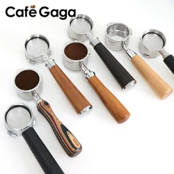 51mm Coffee Bottomless Portafilter With Filter Basket For Homix H11 Oster Cecotec Hibrew Espresso Machine Handle Cafe Tools