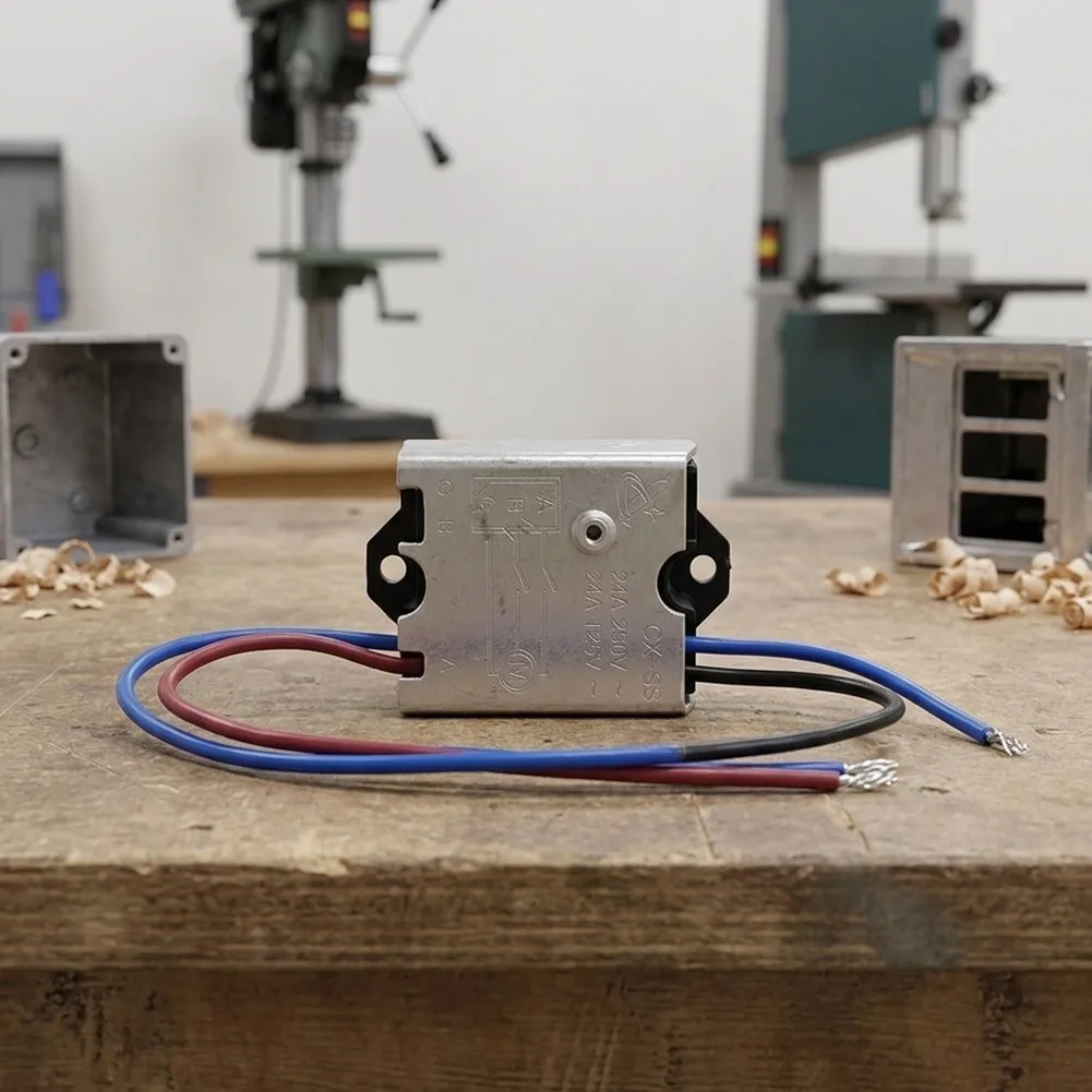 Power Tool Startup Protection Module Operates Smoothly Within Voltage Ratings of 125/250V and Prevents Fuse Issues