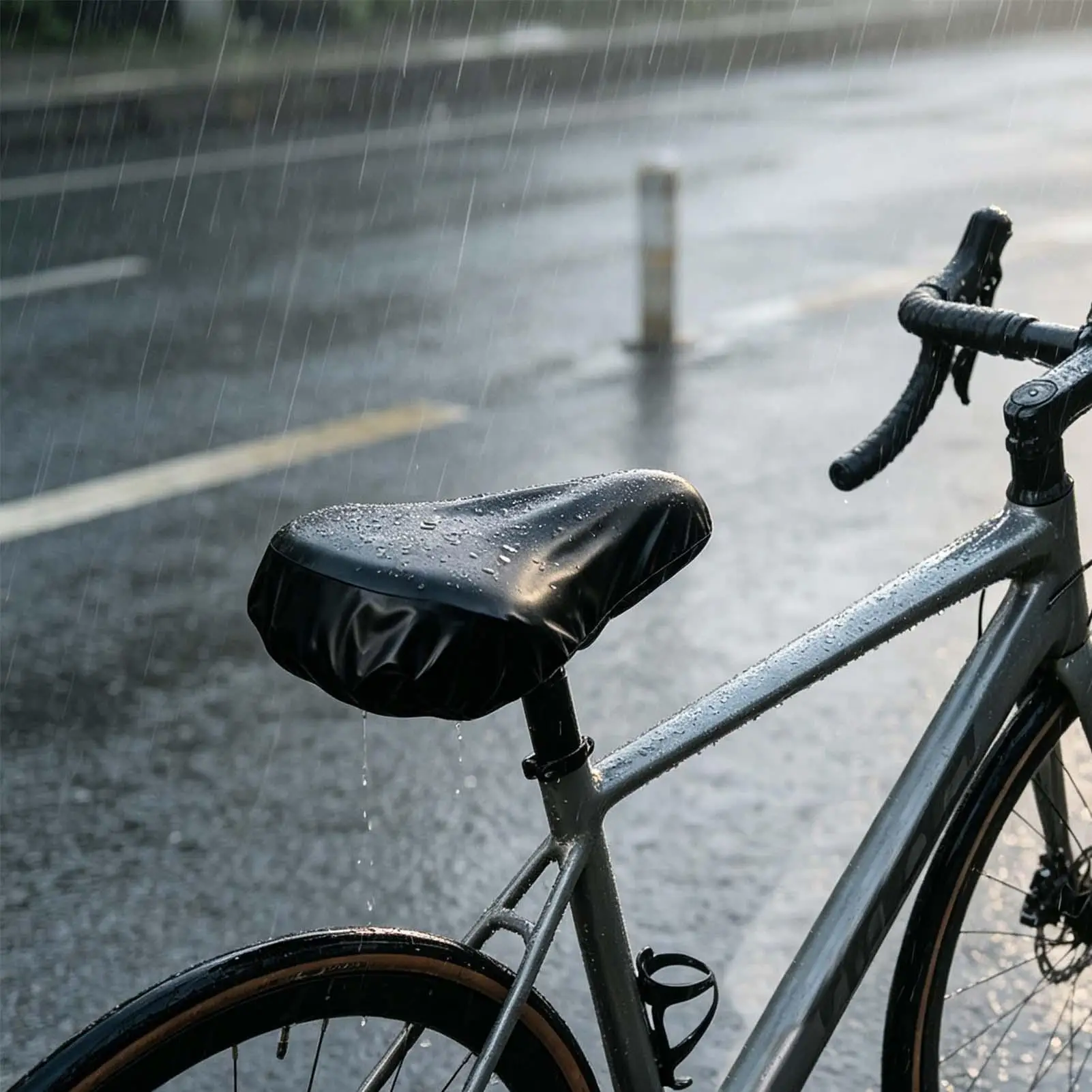 Bike Seat Rain Cover Waterproof Bicycle Saddle Shield Bike Seat Rainproof Cover for Outdoor Commuting Leisure Daily Camping