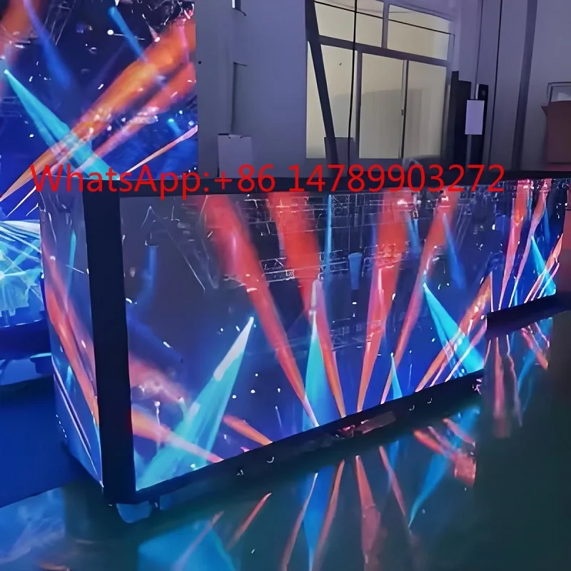 6-Sided P3.91 Foldable LED Panel High Bright Bar Club Stage Party Advertising Screen