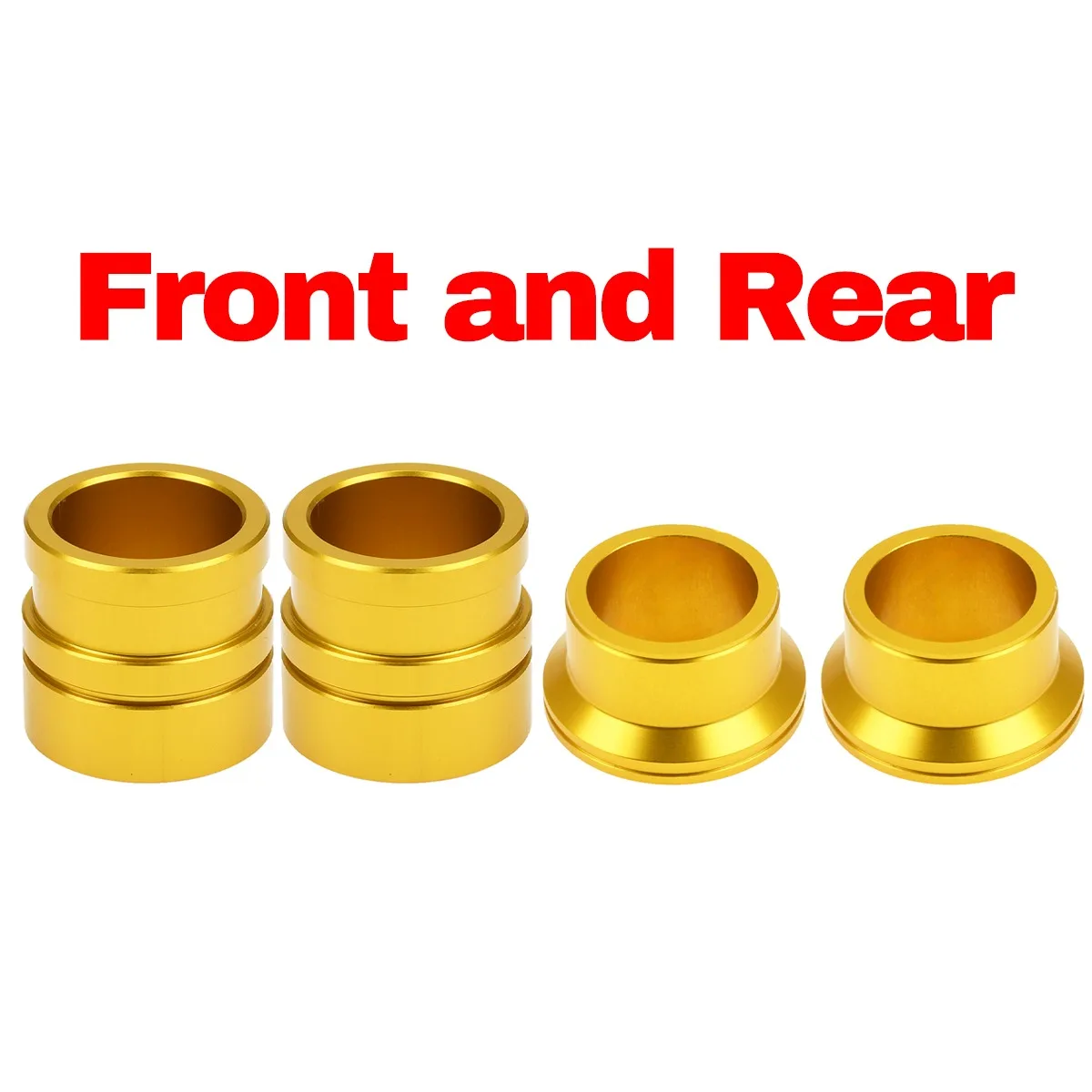 For Suzuki RM Z250 Z450 RMZ250 RMZ450 RMX450Z RMX 450Z 2007-2015 2016 2017 2018 2019 Motorcycle CNC Front Rear Wheel Hub Spacer view 6
