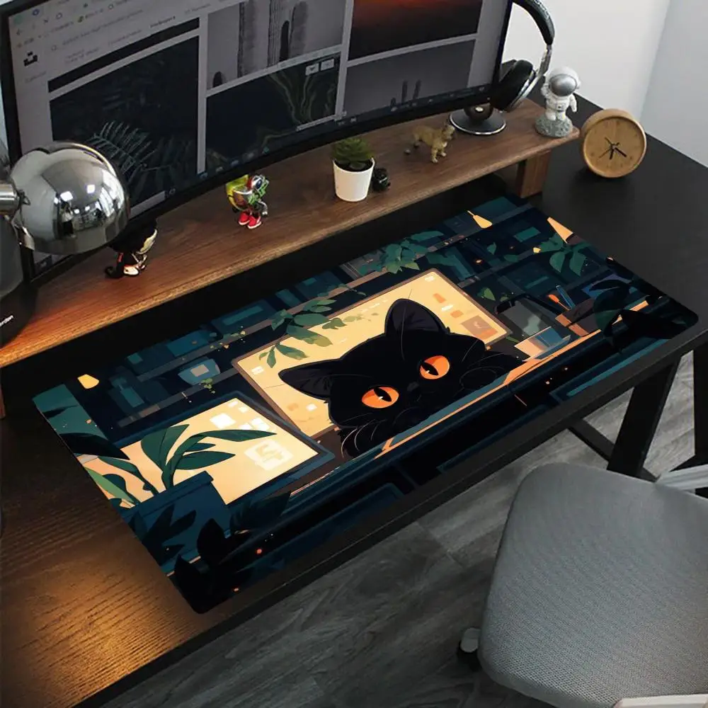

Cat series Mouse Pad Oversized lock edge mouse pad for gaming computer keyboard and desk