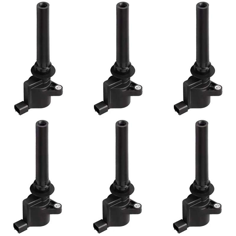 

Ignition Coil Pack Of 6 For 01-08 Ford Escape-Mazda Tribute - Mercury Mariner Montego Sable 3.0L V6 AJ5118100