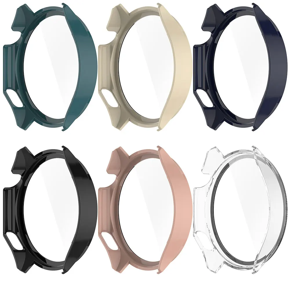 PC Watch Protective Case Cover For OPPO Watch X2, Oneplus Watch 3 SmartWatch Shockproof Protector Shell /W Tempered Film
