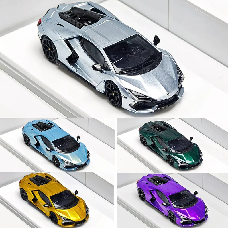 

Zincit Model ZM 1/64 Scale Revuelto Diecast Alloy Model Car Ornament Souvenir Display Collection Hobby Gift
