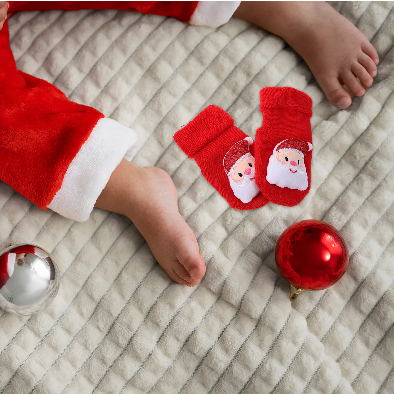 Winter Baby Socks Thick Anti-Slip Floor Socks for Cold Protection & Warmth