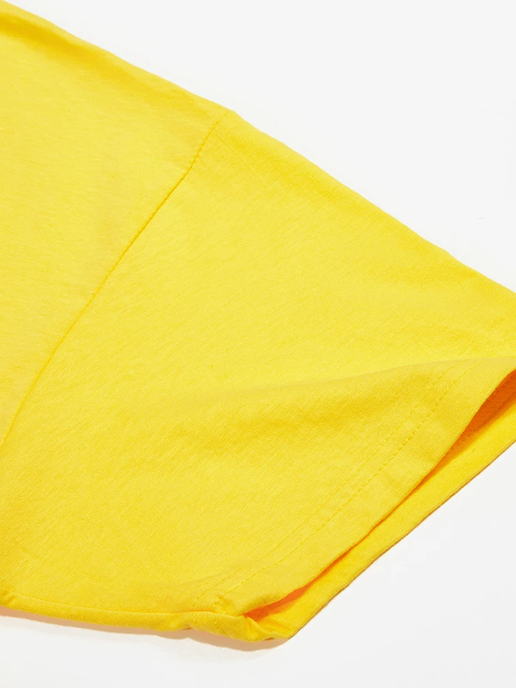 الأرز على البخار جائع القط القطن المرأة تي شيرت الرسوم المتحركة يطبع تيز فضفاضة س الرقبة لينة مريحة قصيرة الأكمام الملابس النسائية