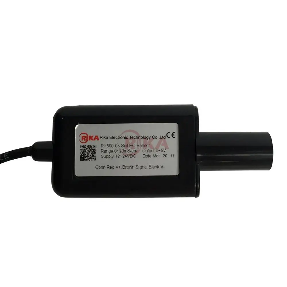 2026 RK500-03 Fast Shipment EC Meter Graphite Electrode Soil Conductivity Sensor