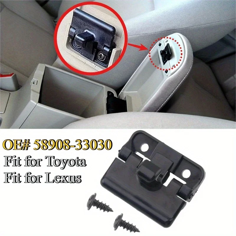 Versatile Car Center Console Armrest Cover Lock Latch Lid For Toyota Camry Highlander Rav4 Corolla Oris Blade Cardina Lexus